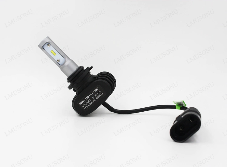 Lmusonu S1 9006 LED Headlight Automotive High Low Head Light 35W 4000lm Car LED Headlamp Bulbs