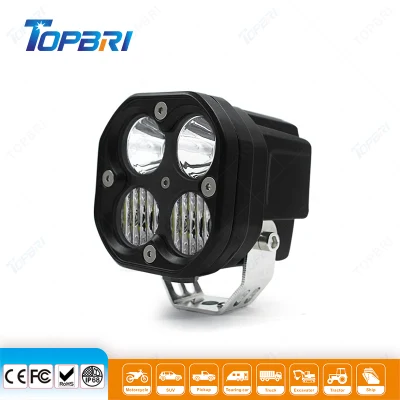 Auto Fog Lamps 10V 30V 40W CREE LED Work Working Light for Motorcycle Trailer